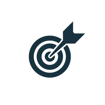 target icon on white background